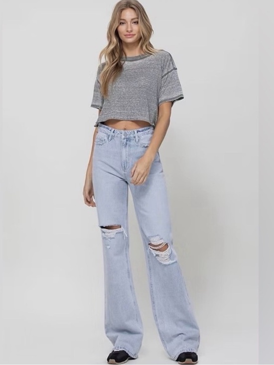 Vervet Denim - New! Vervet High Rise Leslie 90s Vintage Flare Leg Jeans Womens Size 29